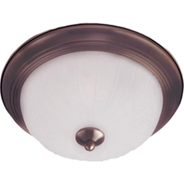 Maxim Lighting Maxim Lighting 5831FTOI Maxim 6" H 2-Light Flush Mount with Frosted Glass - Oil Rubbed Bronze 5831FTOI